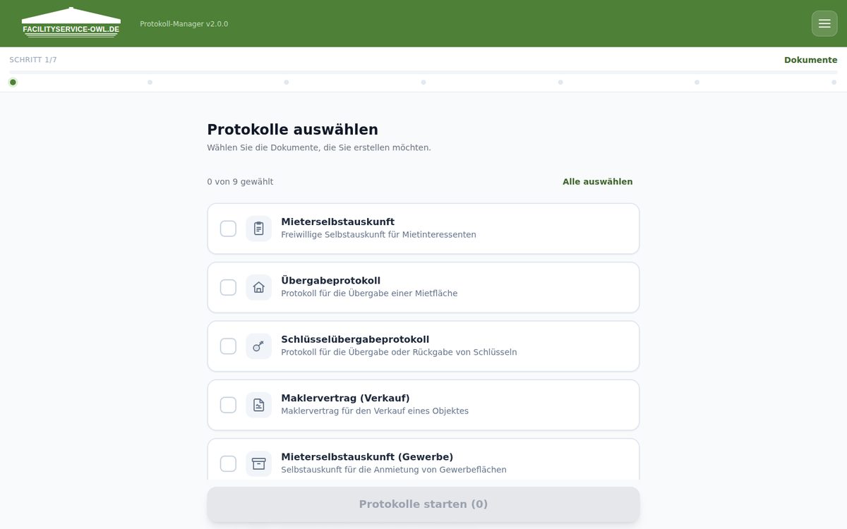 OWL Protokoll-App