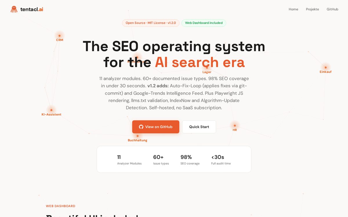 SEO Autopilot Seite
